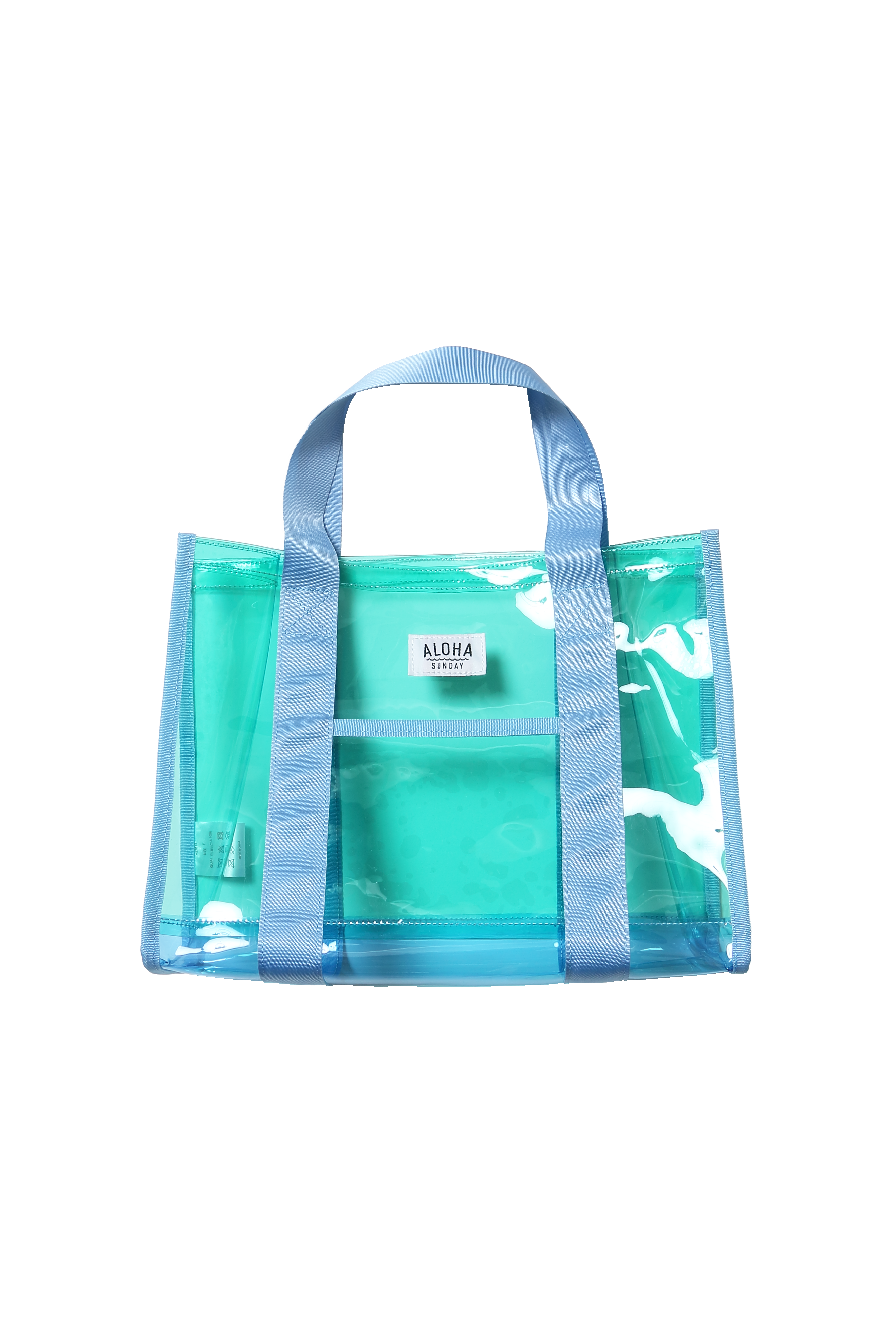 AS WAVES CLEAR COLOR TOTE BAG