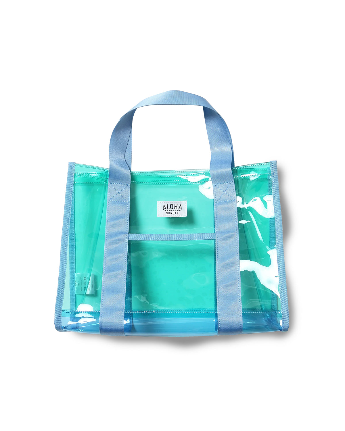 AS WAVES CLEAR COLOR TOTE BAG
