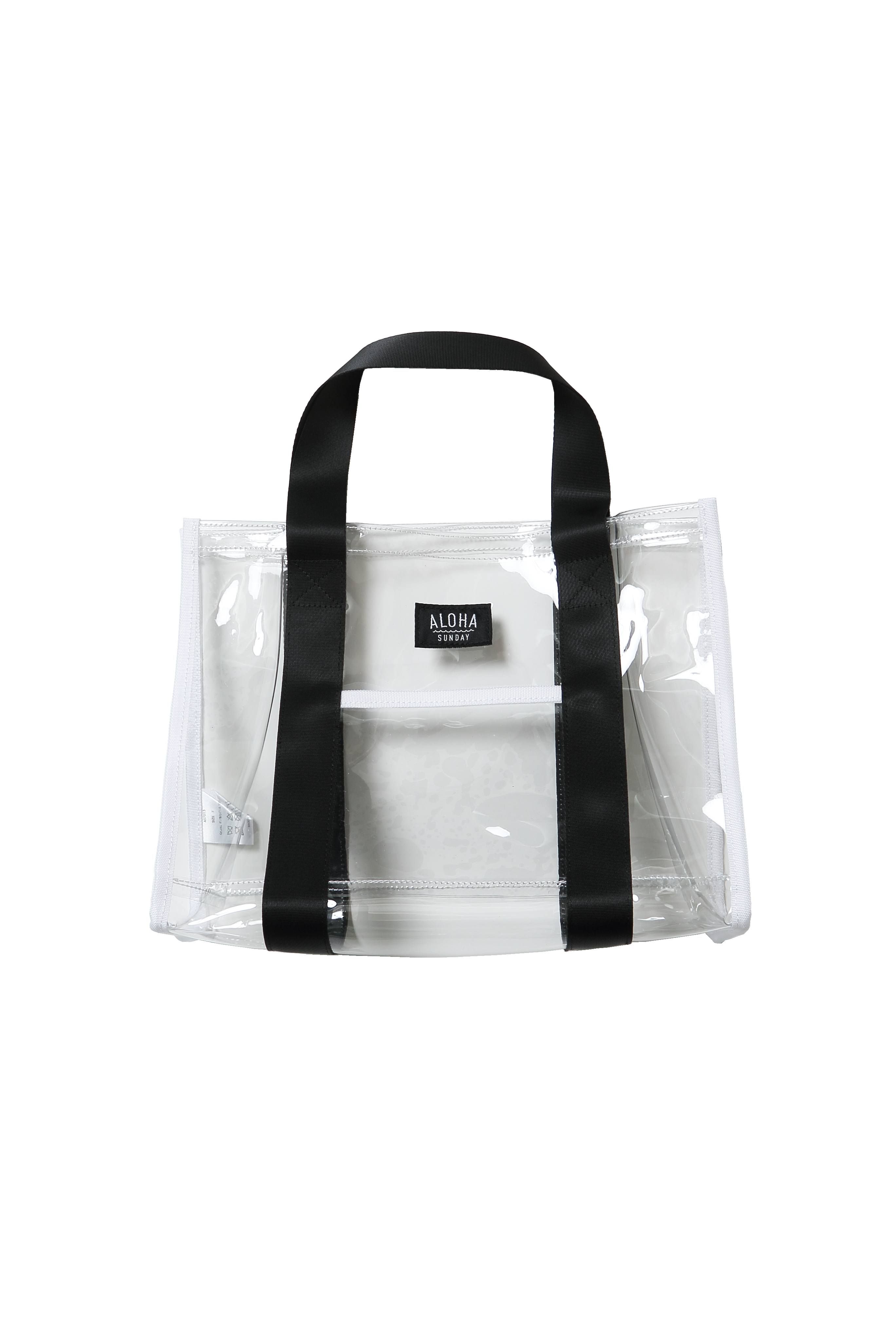 AS WAVES CLEAR COLOR TOTE BAG