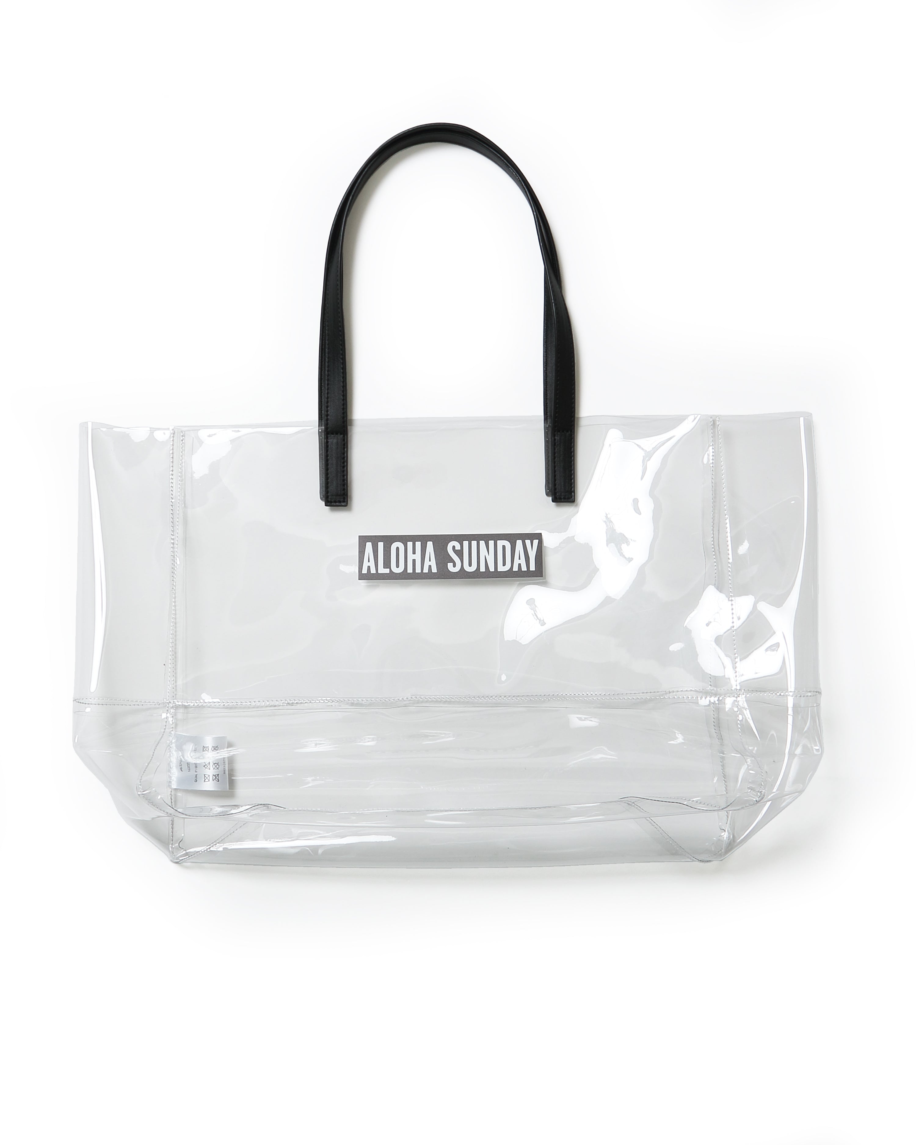 BAR CLEAR COLOR TOTE BAG