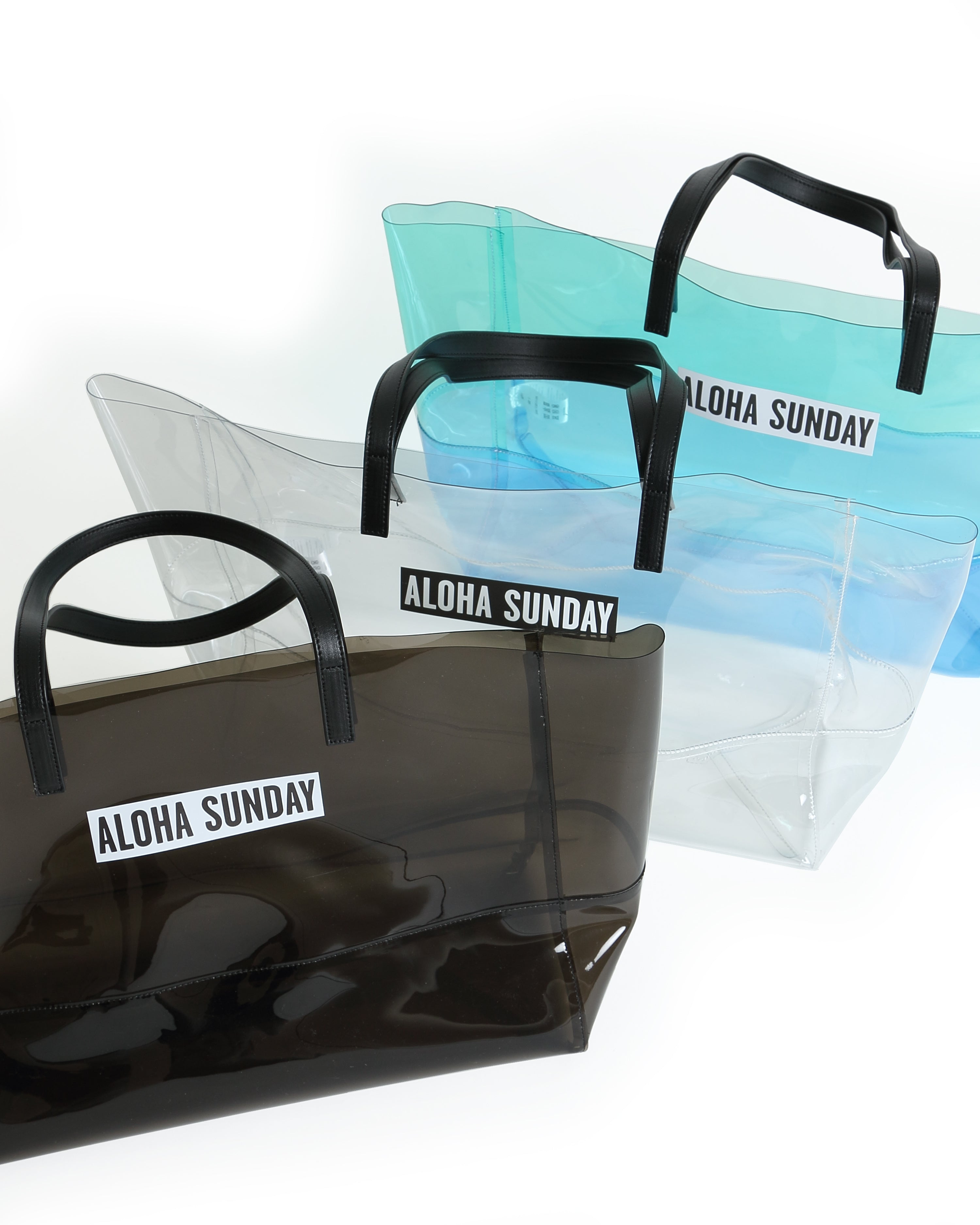 BAR CLEAR COLOR TOTE BAG