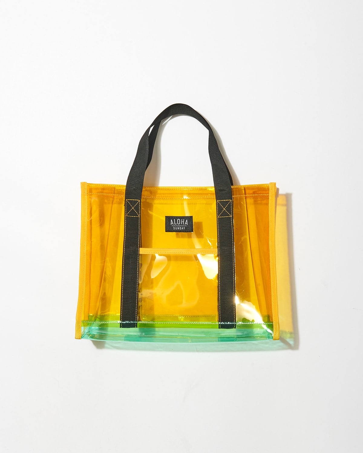 AS WAVES CLEAR COLOR TOTE BAG
