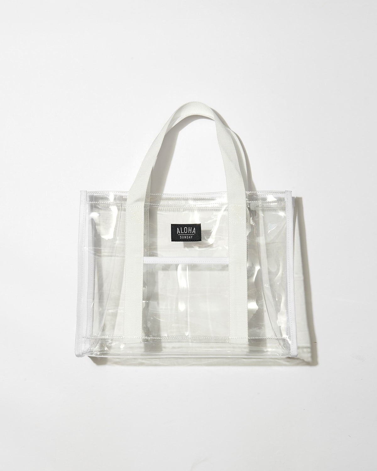 AS WAVES CLEAR COLOR TOTE BAG