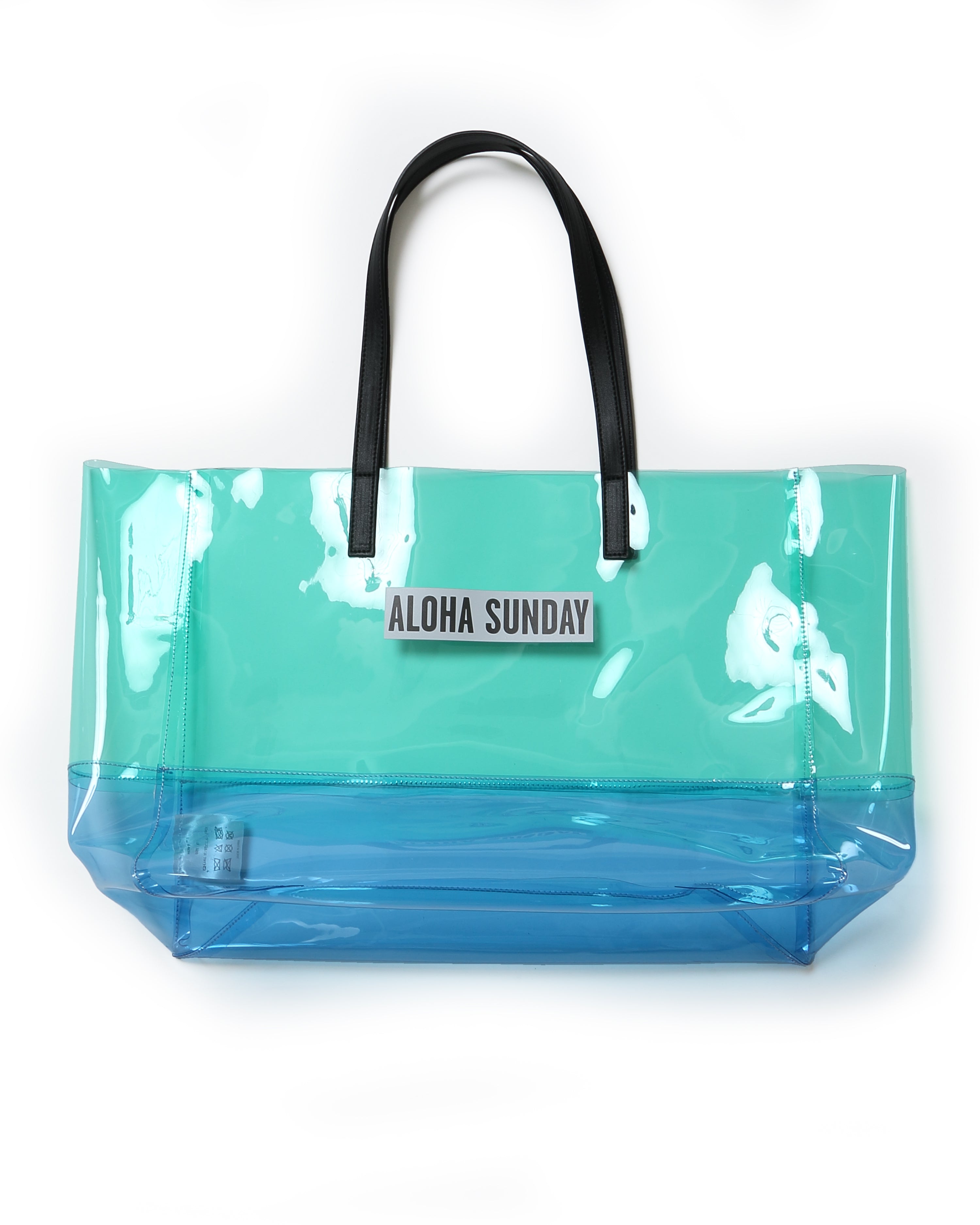 BAR CLEAR COLOR TOTE BAG